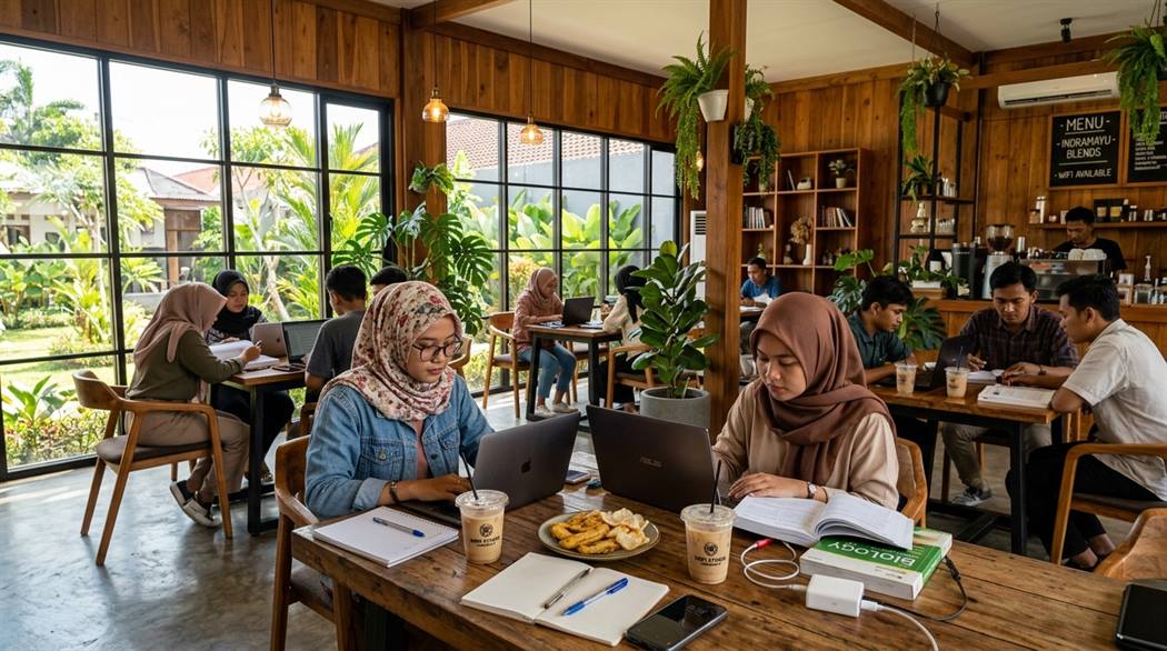 Rekomendasi Tempat Belajar dan Cafe Favorit Pelajar di Indramayu