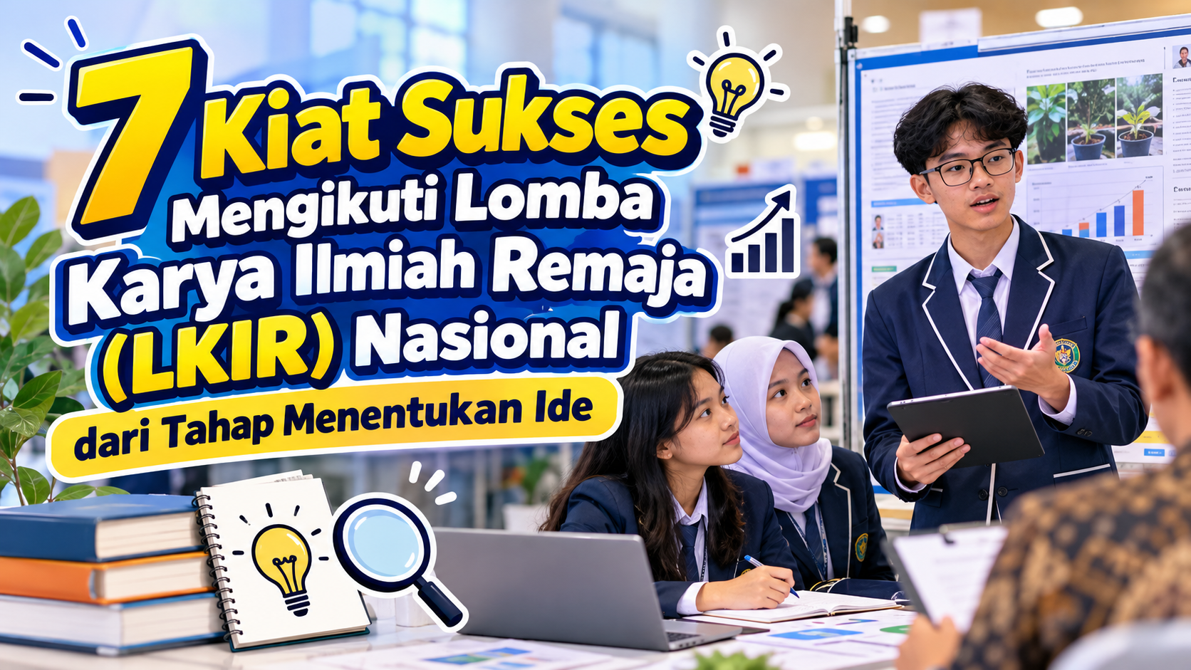 7 Kiat Sukses Mengikuti Lomba Karya Ilmiah Remaja (LKIR) Nasional dari Tahap Menentukan Ide